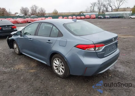 2021 Toyota Corolla Le из США, поврежденный, VIN 5YFVPMAE3MP147427